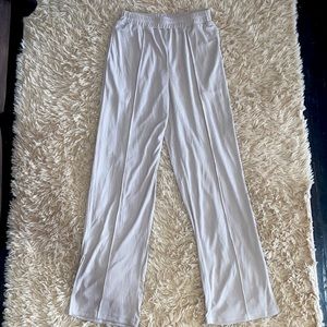 Flowy slit bottom pants